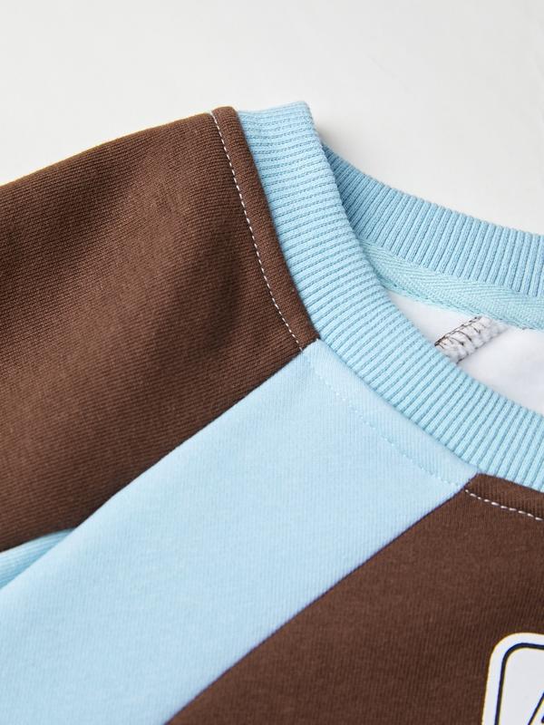 Vintage Print Raglan Sweatshirt Product Image