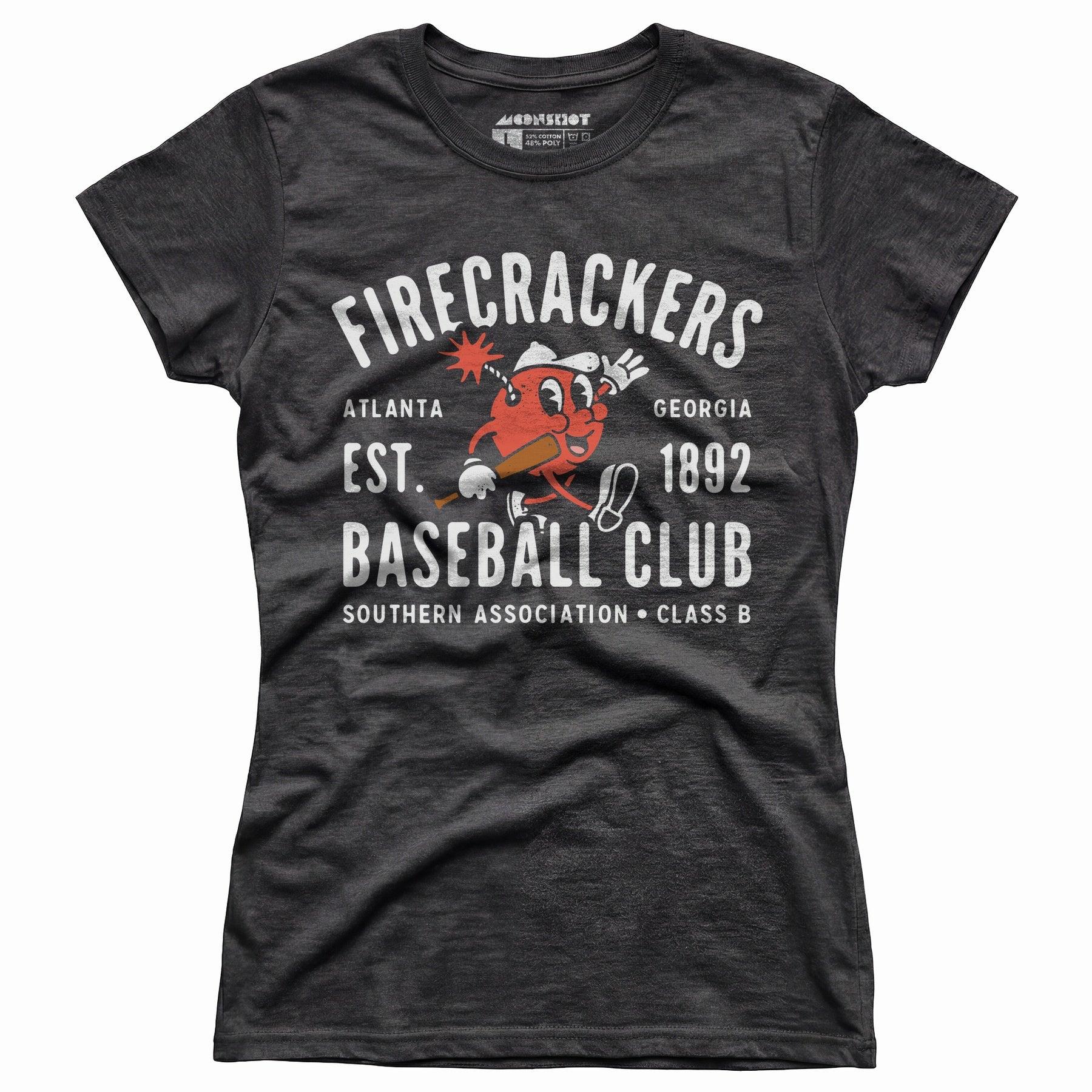 Atlanta Firecrackers - Georgia - Vintage Defunct Baseball Teams - Women's T-Shirt Female Product Image