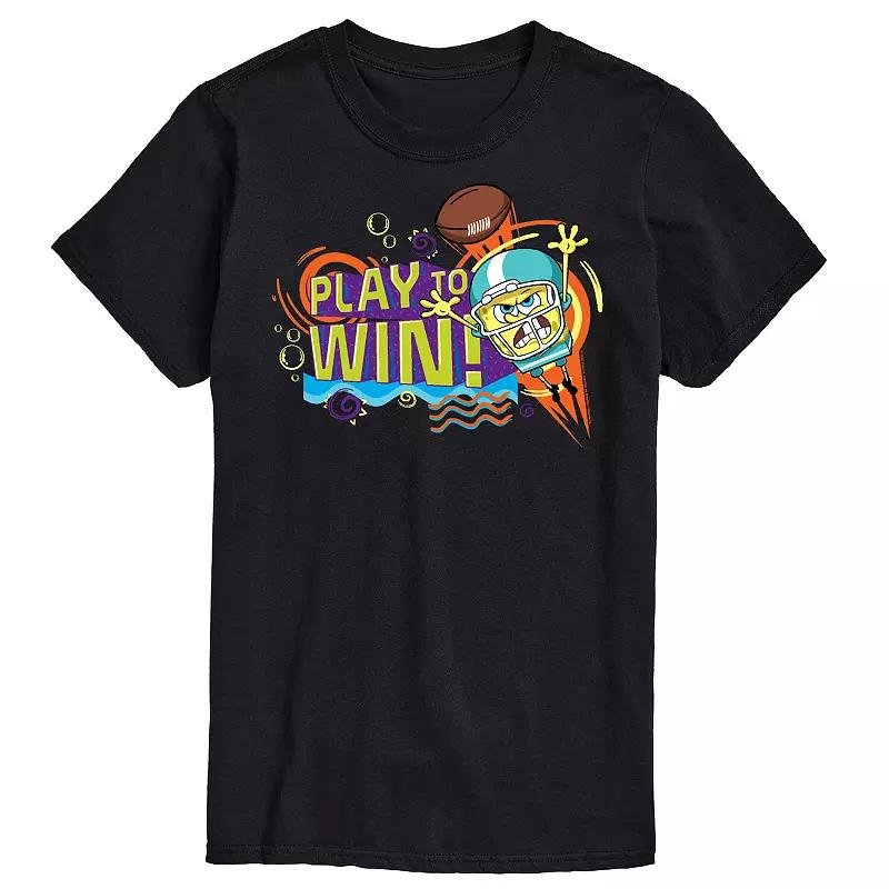 Men's SpongeBob SquarePants Play Win Tee,  Product Image