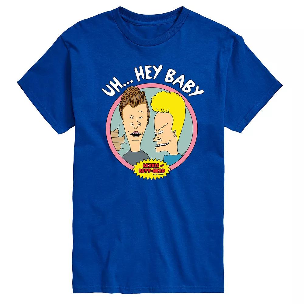 Men's Beavis & Butthead Uh... Hey Baby Graphic Tee,  Product Image