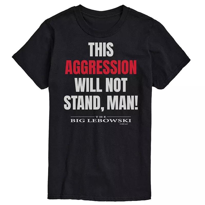 Big & Tall The Big Lebowski Will Not Stand Tee, Men's,  Product Image