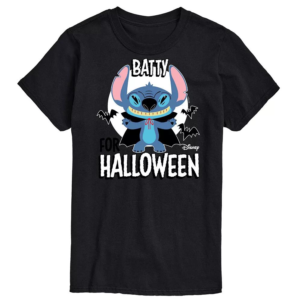 Disney's Lilo & Stitch Men's Batty For Halloween Tee,  Product Image