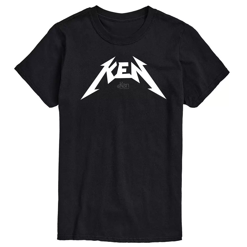 Men's Barbie™ The Movie Ken Rock Logo Graphic Tee,  Product Image