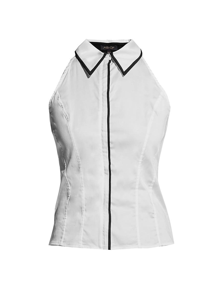 Womens Reese Halter Blouse Product Image