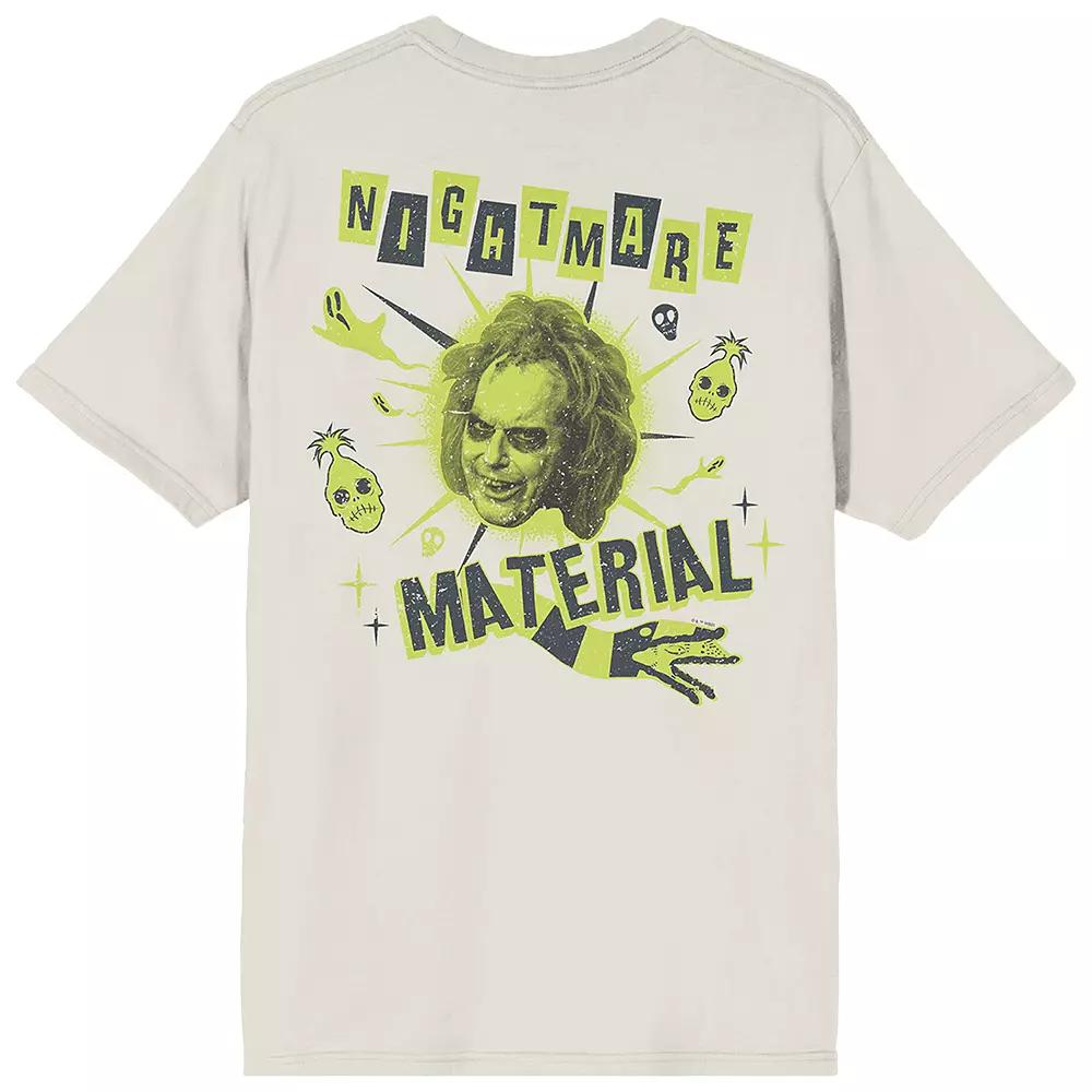 Men's Beetlejuice Beetlejuice Graphic Tee, Size: Medium, Off White Product Image