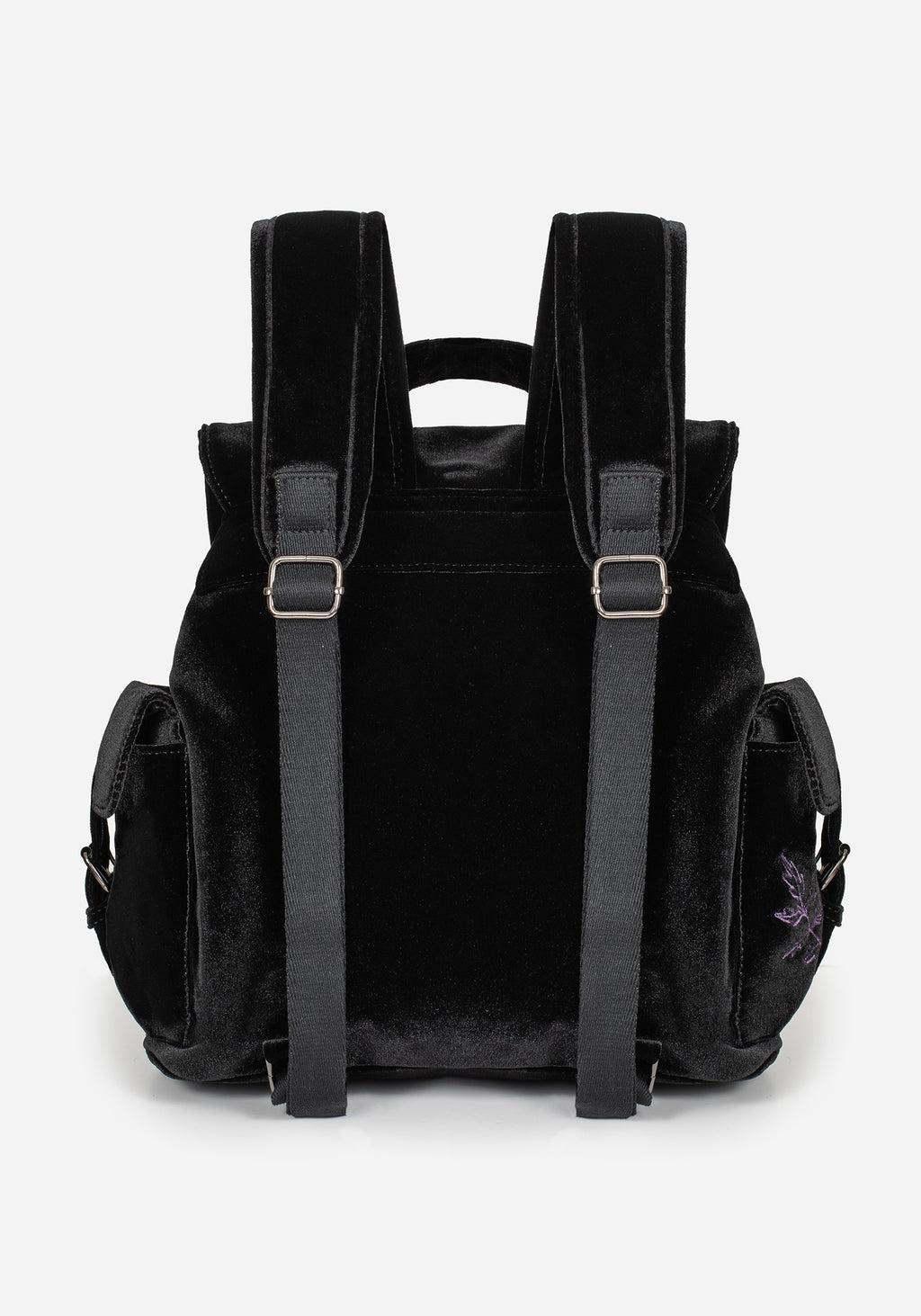 Atropos Moth Embroidered Satchel Backpack Product Image