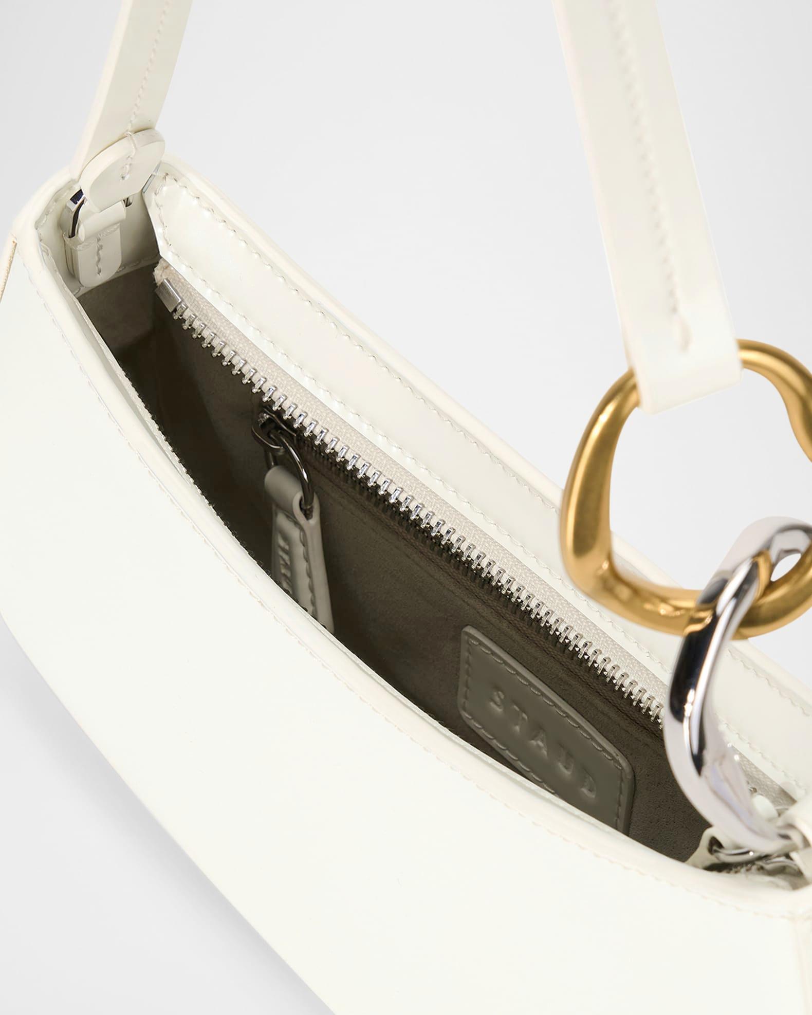 Ollie Chain-Link Leather Shoulder Bag Product Image