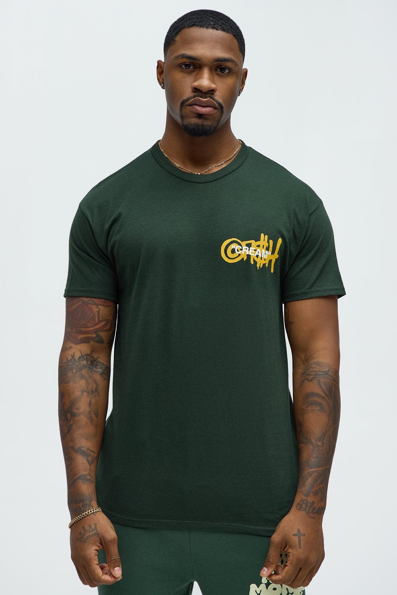 Cash Forever Short Sleeve Tee - Green Product Image