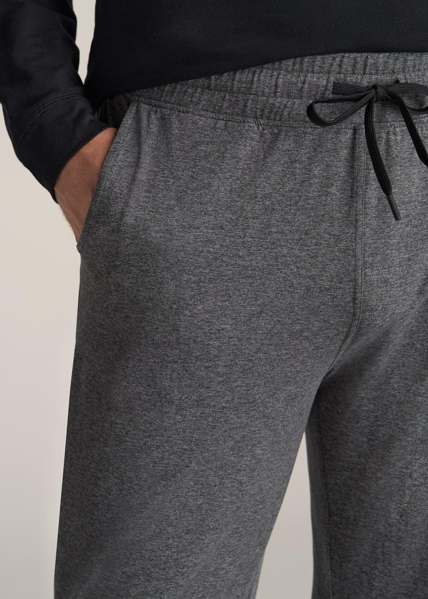 Weekender Stretch Lounge Pants for Tall Men in Charcoal Mix Male Product Image