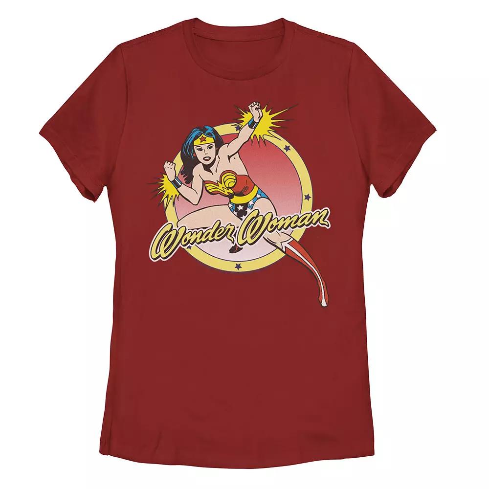 Juniors' DC Comics Wonder Woman Badge Logo Graphic Tee, Girl's,  Product Image