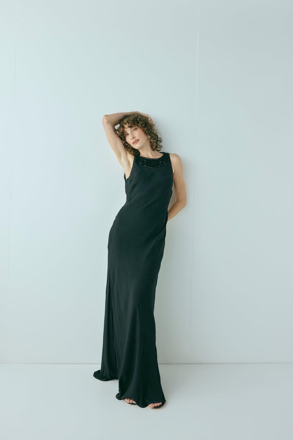 Blythe Maxi Dress Black Product Image