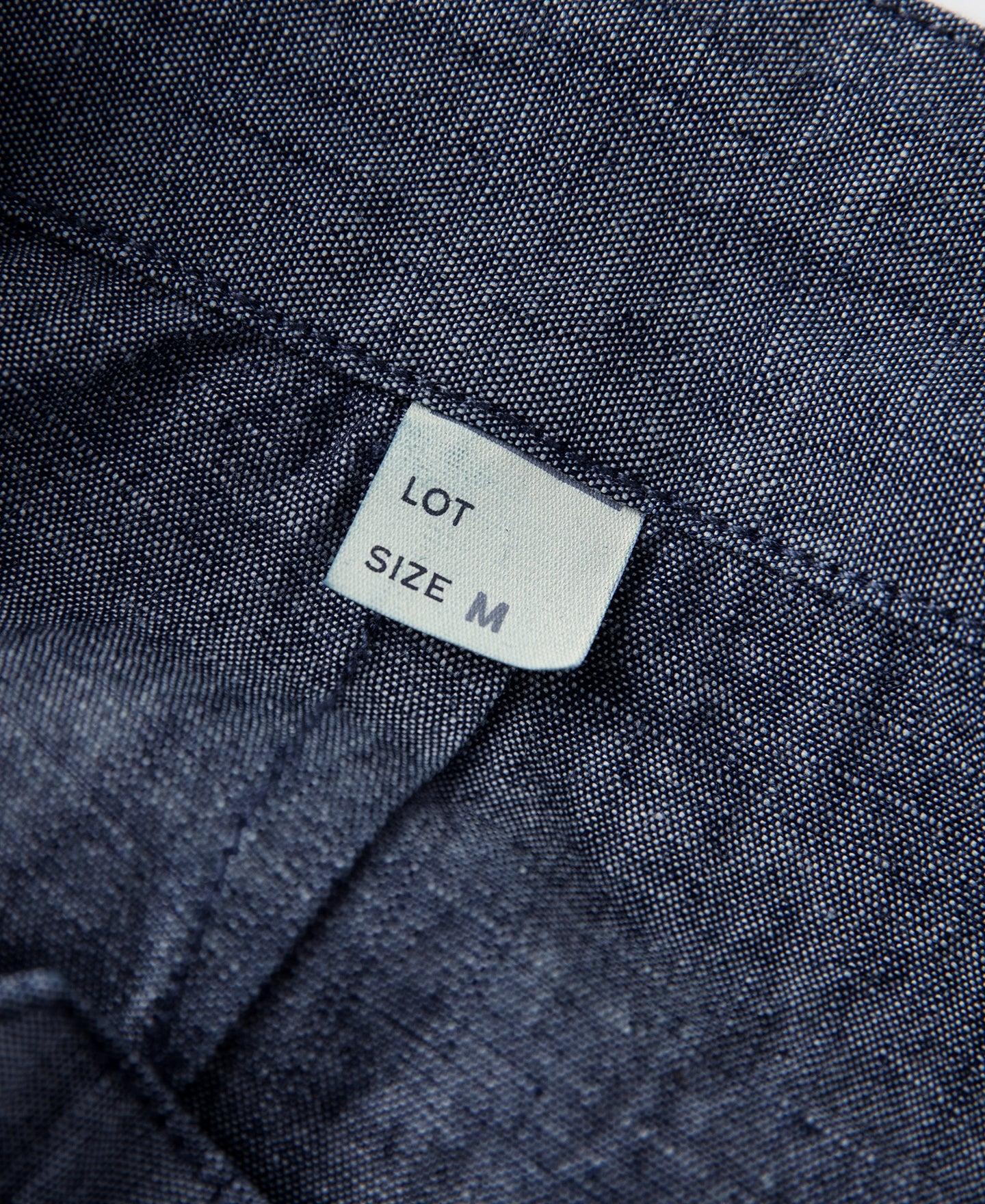 1930s Double-Pleated Chambray Pants Product Image