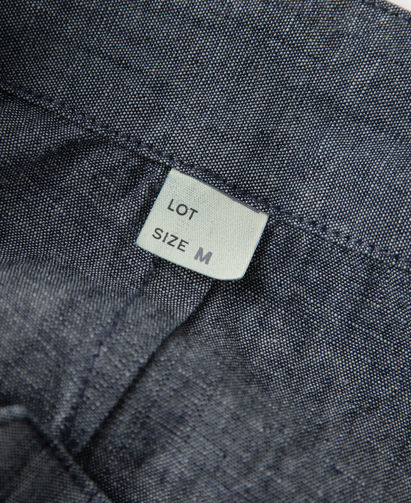 1930s Double-Pleated Chambray Pants Product Image
