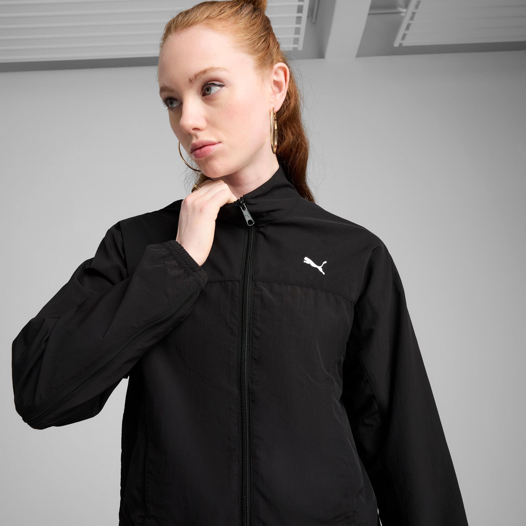 PUMA DARE TO Women's Oversized Full-Zip Woven Jacket Product Image