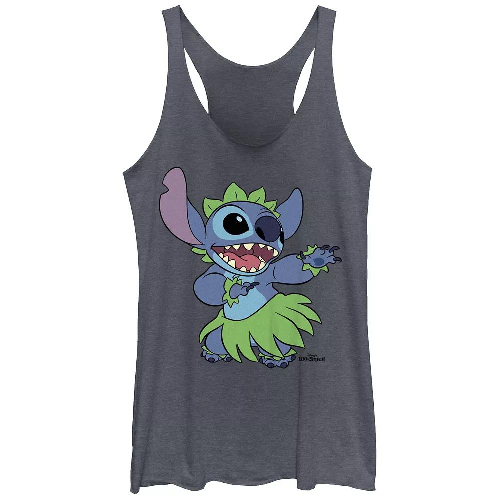 Disney's Lilo & Stitch Hula Dance Juniors' Tri-Blend Racerback Tank Top, Girl's,  Product Image