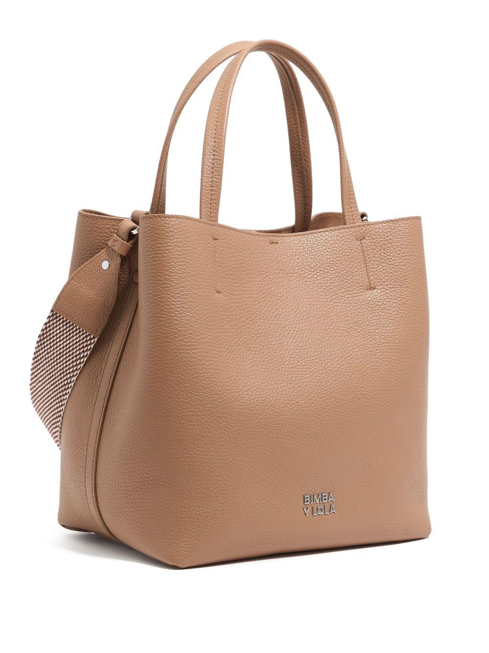 large leather tote bag Product Image