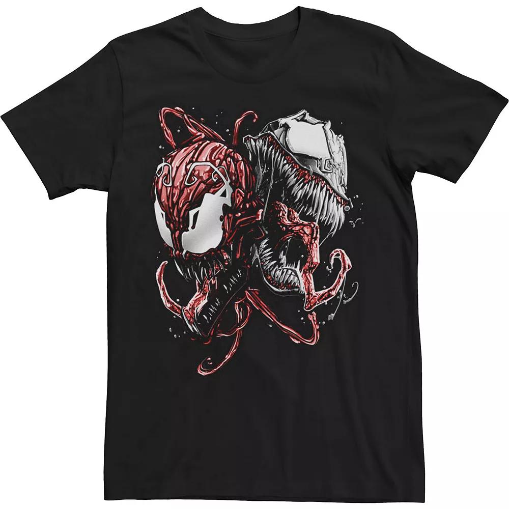 Big & Tall Marvel Carnage and Venom Tee, Men's, Size: 5XL, Black Product Image