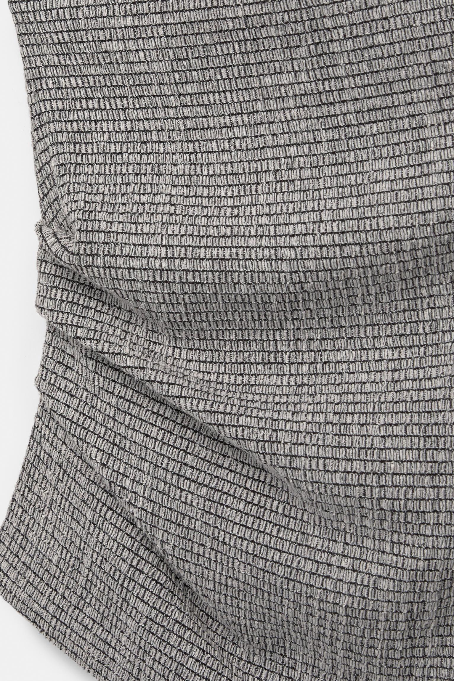 Textured asymmetric top Product Image