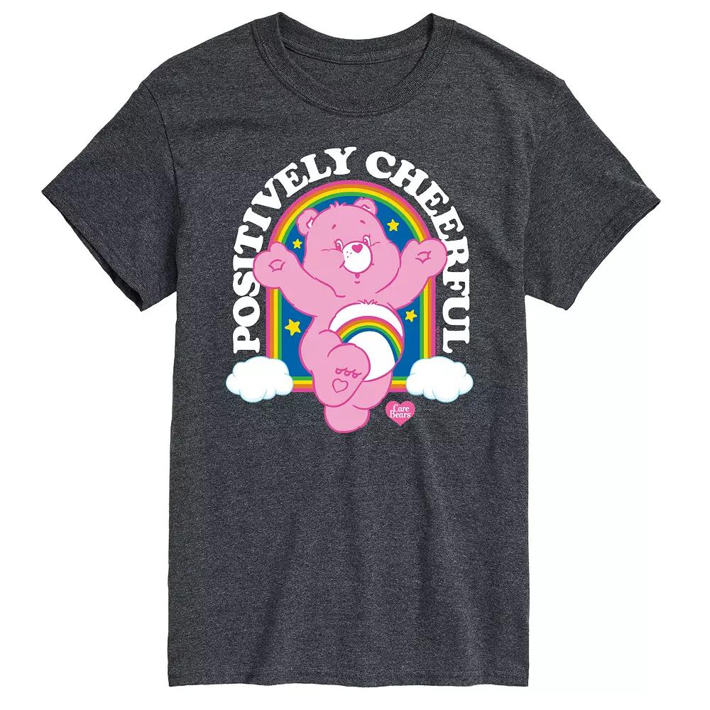 Big & Tall Care Bears Positively Cheerful Graphic Tee, Men's,  Product Image