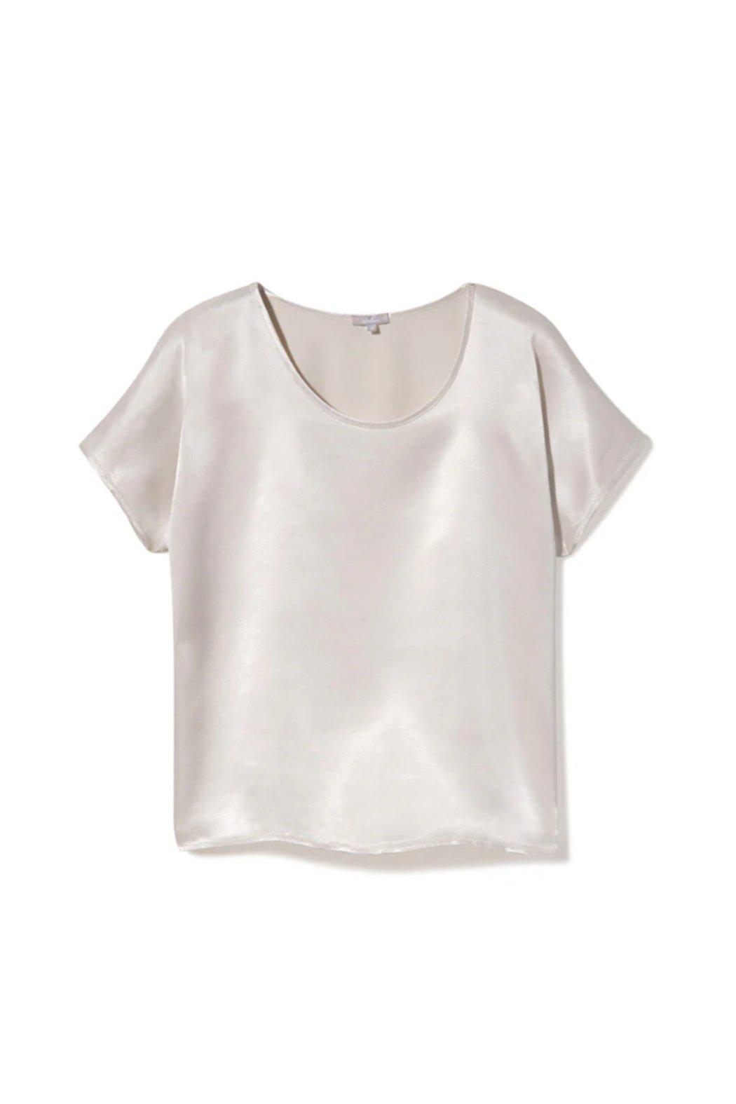 ROXXY -SATIN BOXY TEE Product Image