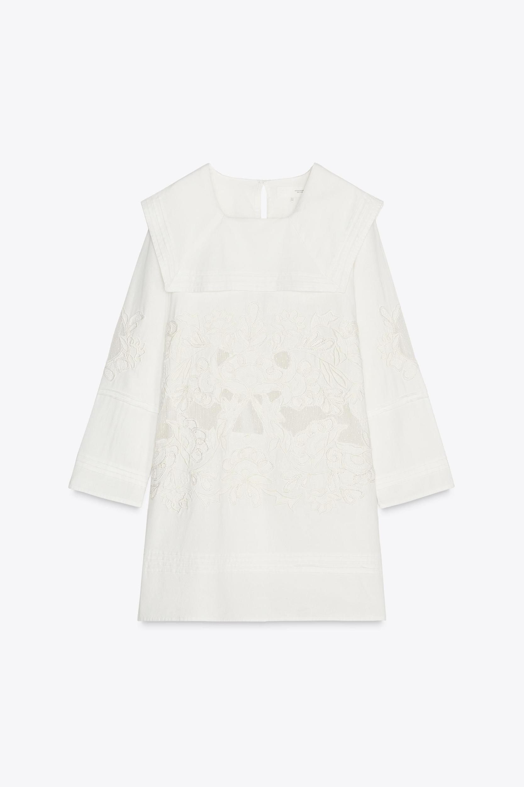 ZW COLLECTION EMBROIDERED SHORT DRESS Product Image