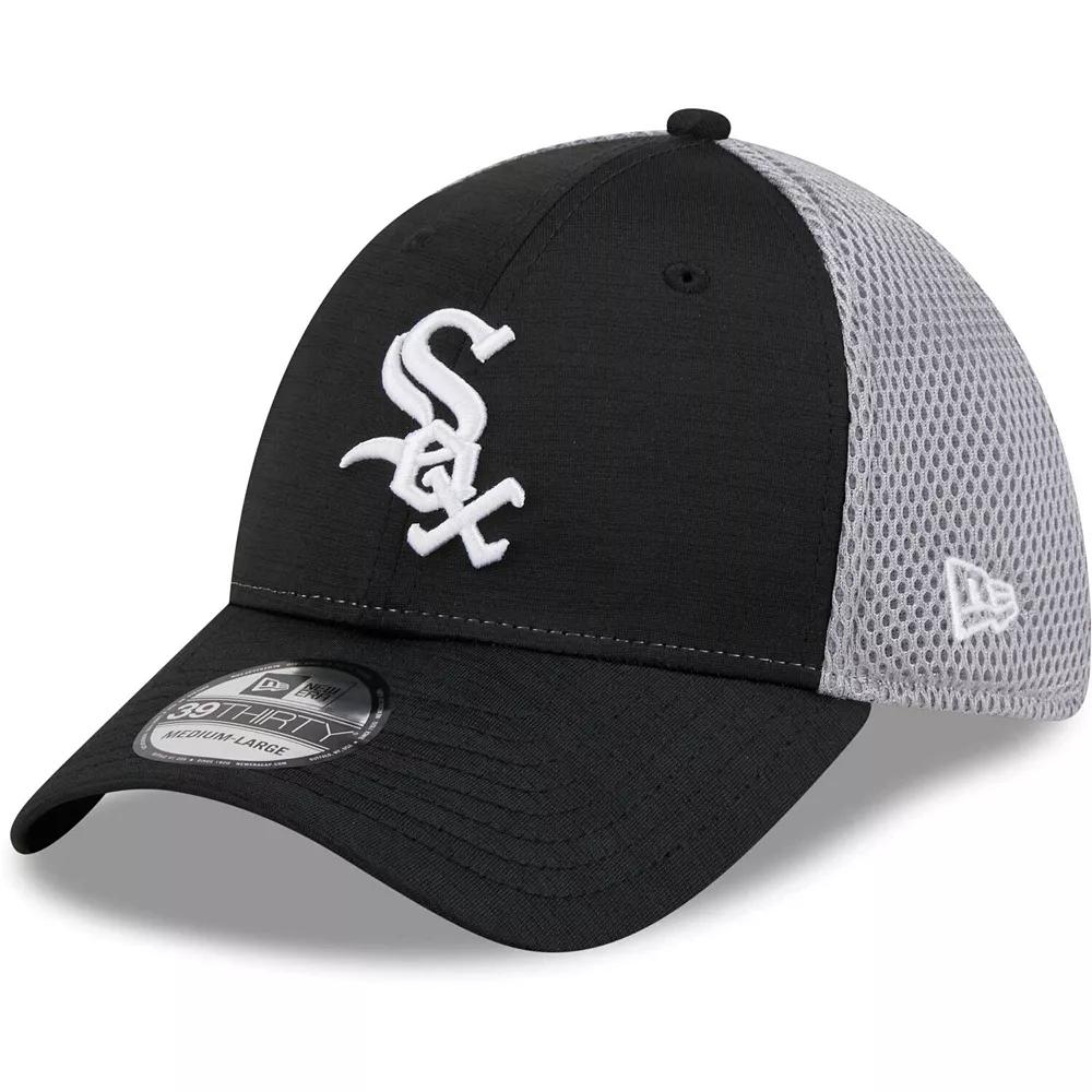 Men's New Era Black Chicago White Sox Neo 39THIRTY Flex Hat, Size: Large/XL Product Image