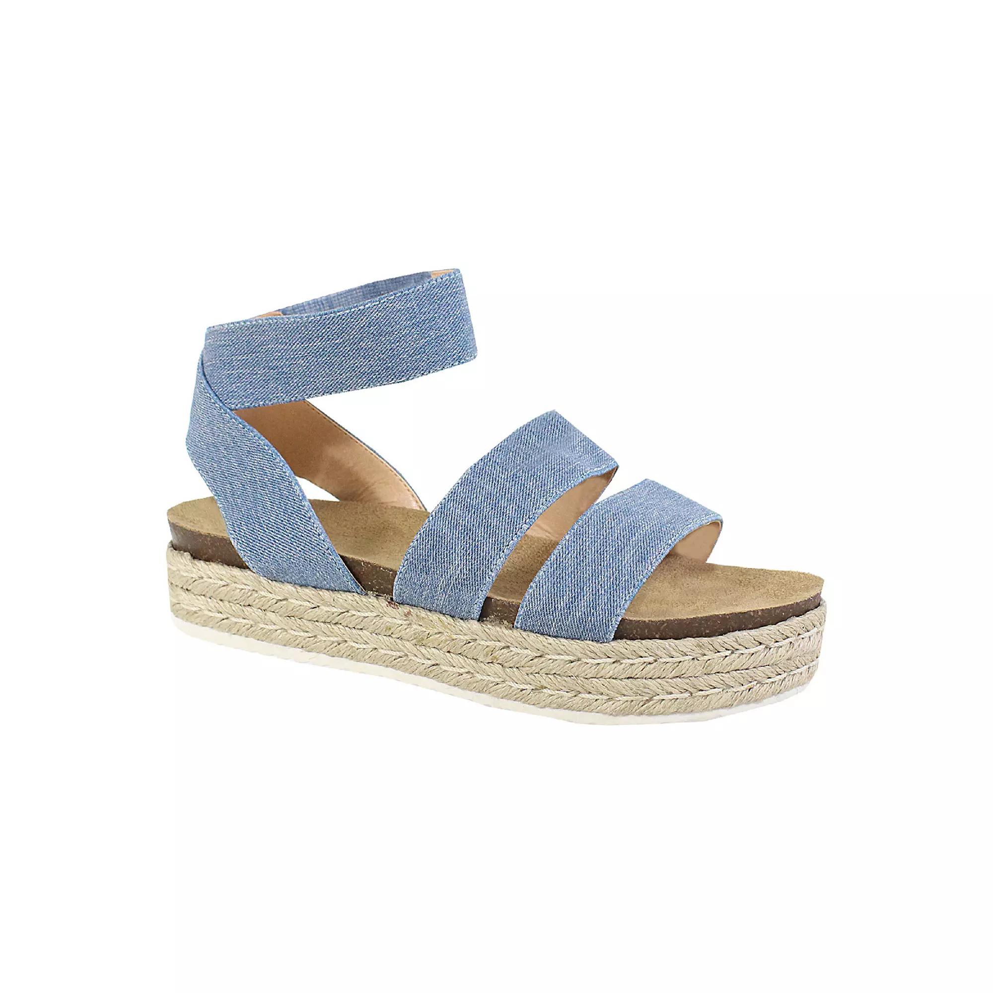 Yoki Chiara 10 Women's Espadrille Platform Sandals,  Product Image