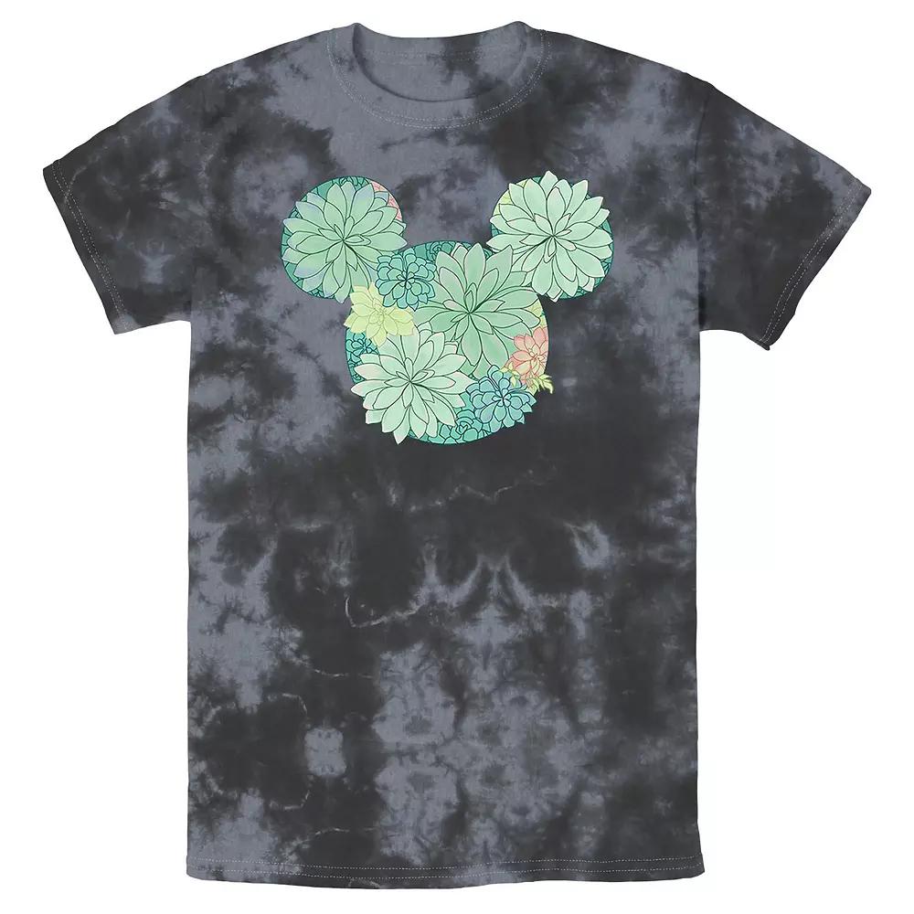 Men's Disney Mickey And Friends Mickey Succulent Fill Wash Tee,  Product Image