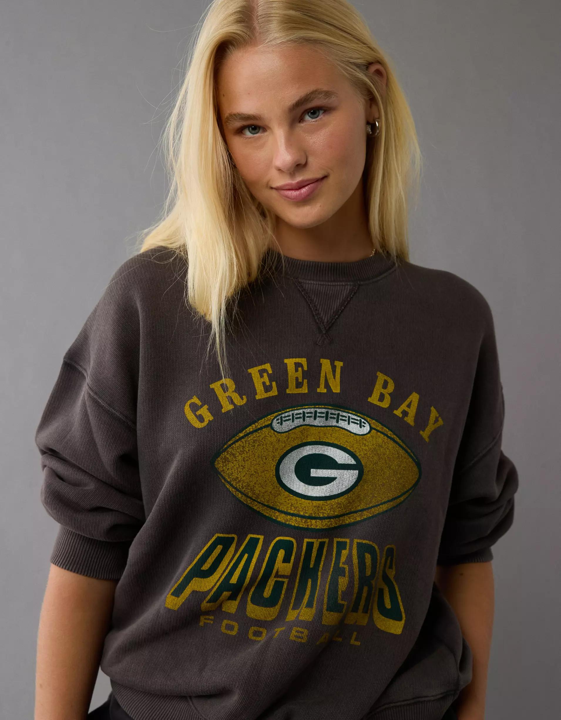AE NFL Green Bay Packers Crew Neck Sweatshirt Product Image