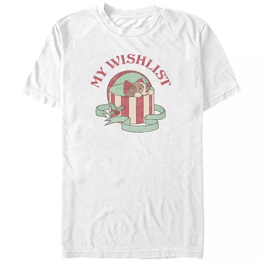 Disney's Lady And The Tramp My Wishlist Big & Tall Graphic Tee, Men's,  Product Image