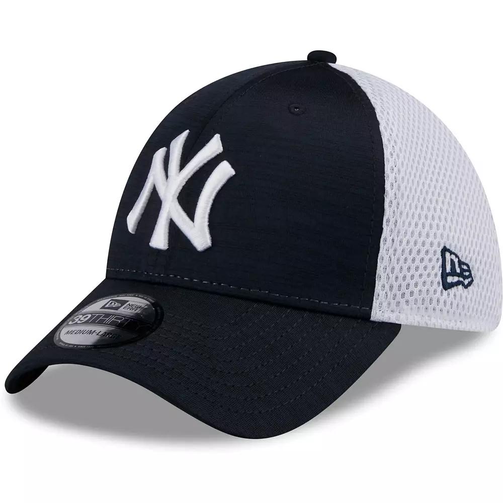 Men's New Era Navy New York Yankees Neo 39THIRTY Flex Hat, Size: Large/XL, Blue Product Image