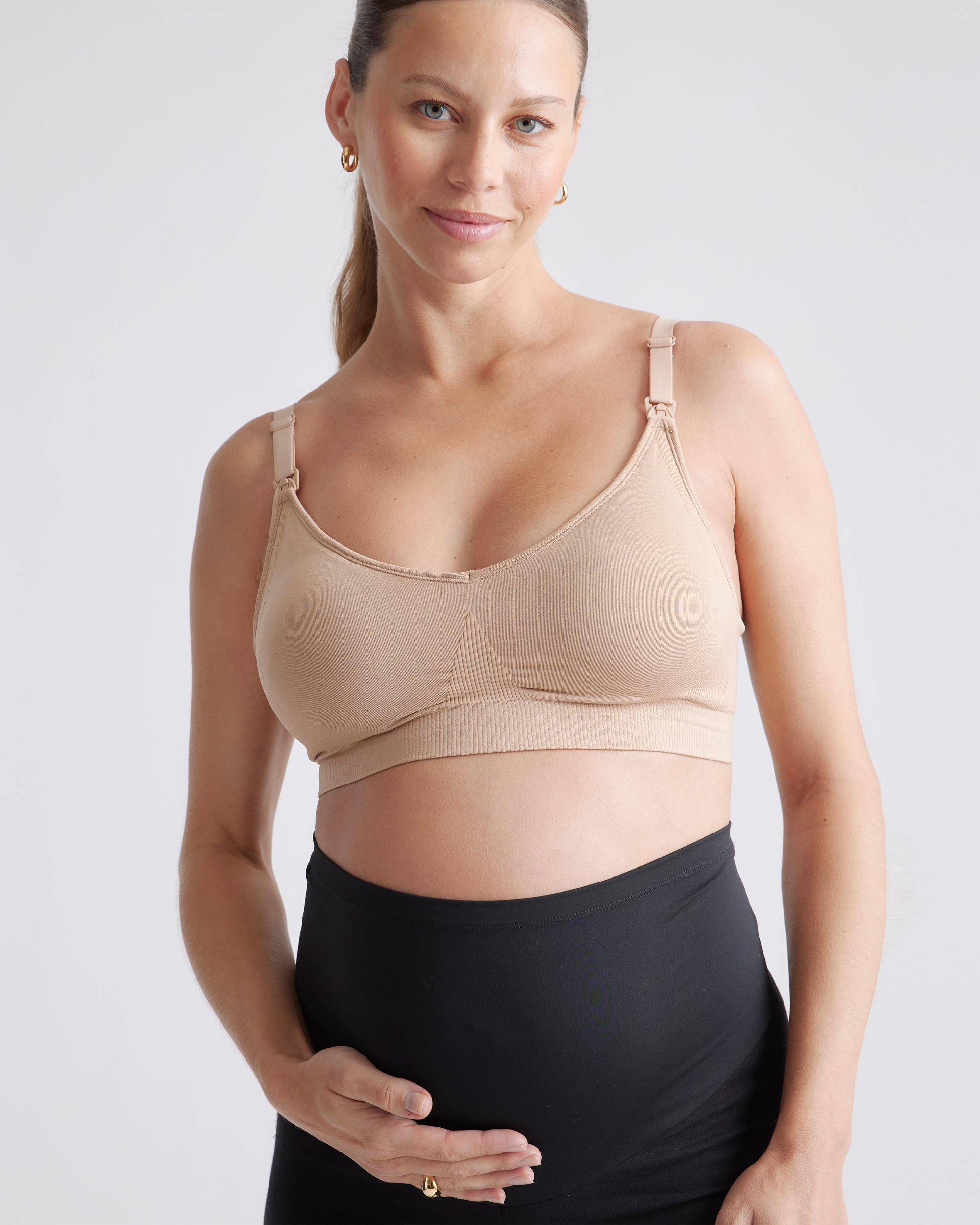 Quince | Women's Seamless Nursing Bra Nylon/Spandex Product Image