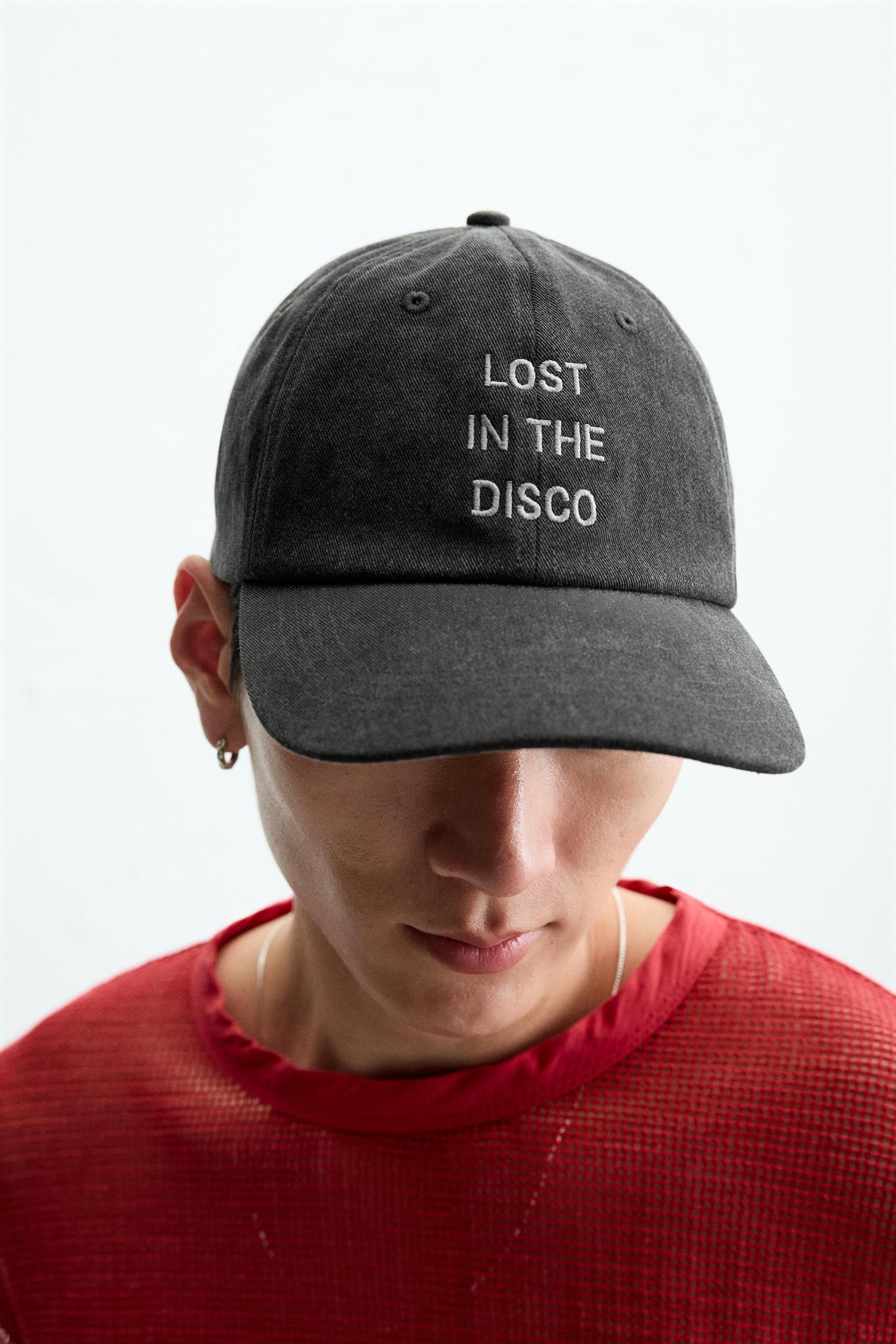 WASHED EMBROIDERY CAP Product Image