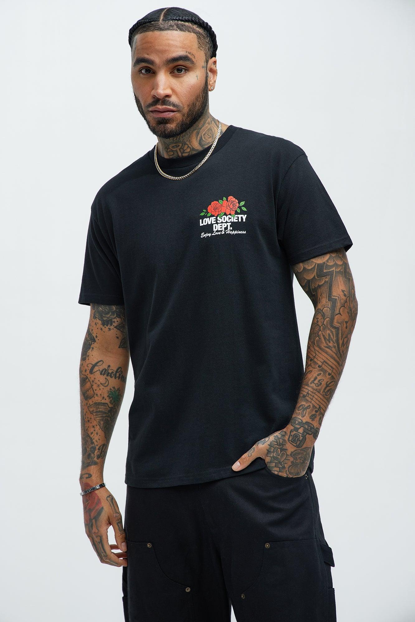Love Society Dept Short Sleeve Tee - Black Product Image