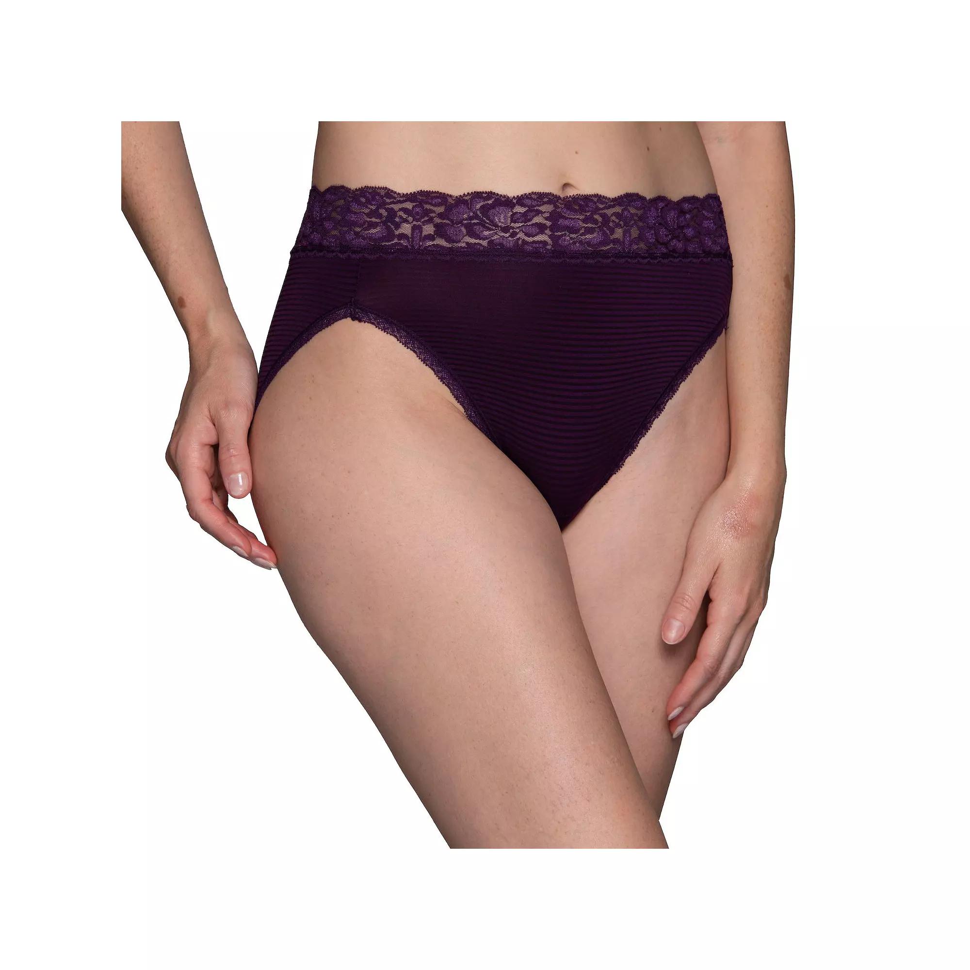 Women's Vanity Fair Lingerie® Flattering Lace Hi-Cut Panty 13280,  Product Image