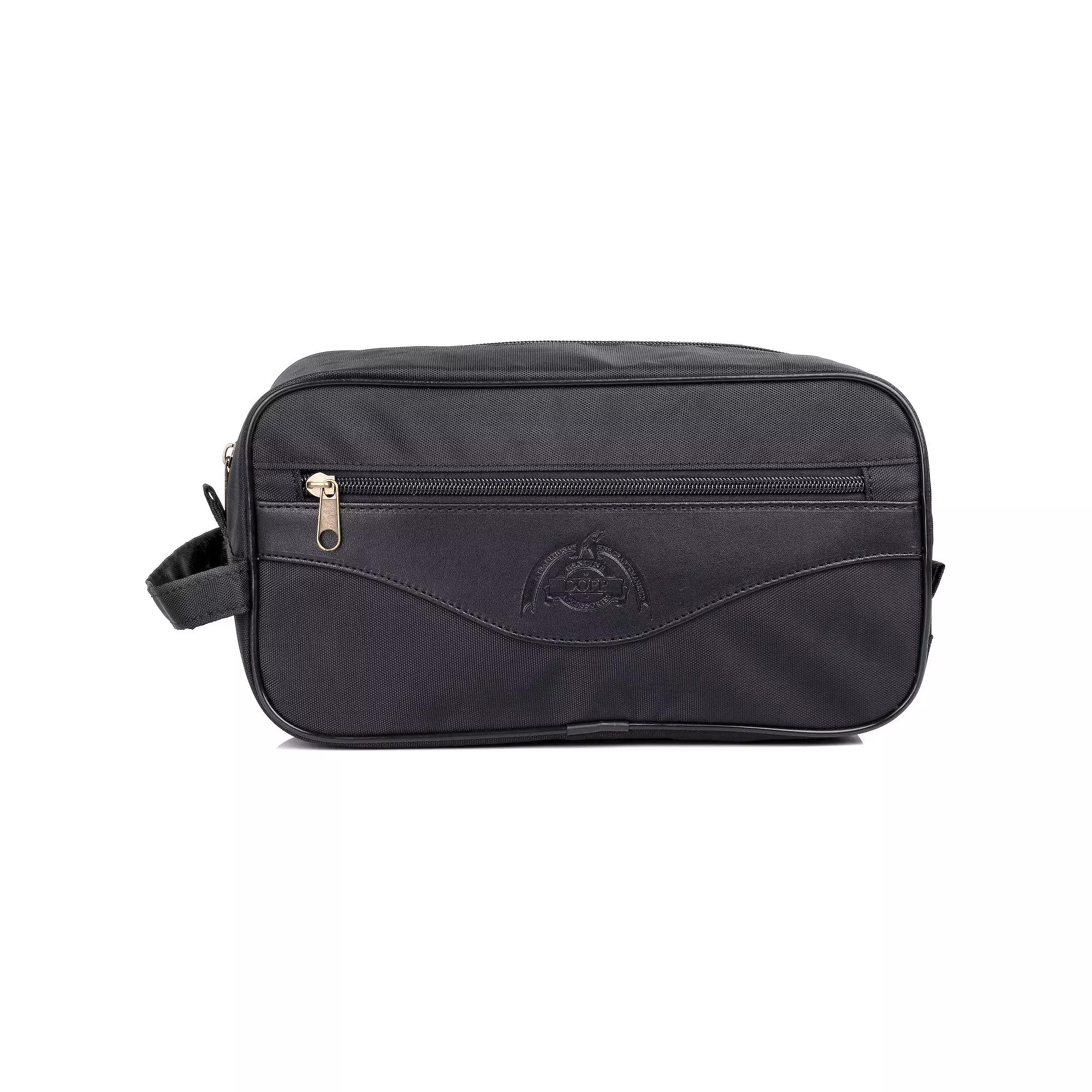 Men's Dopp Business Class Spinnaker Travel Bag, Black Product Image