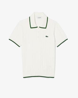 Short Sleeved Polo Collar Golf Sweater Product Image