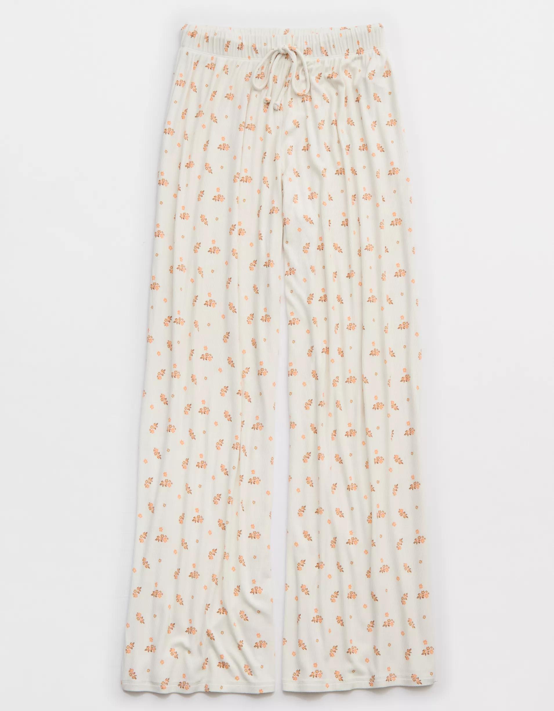 Aerie Real Soft® Rib Trouser PJ Product Image