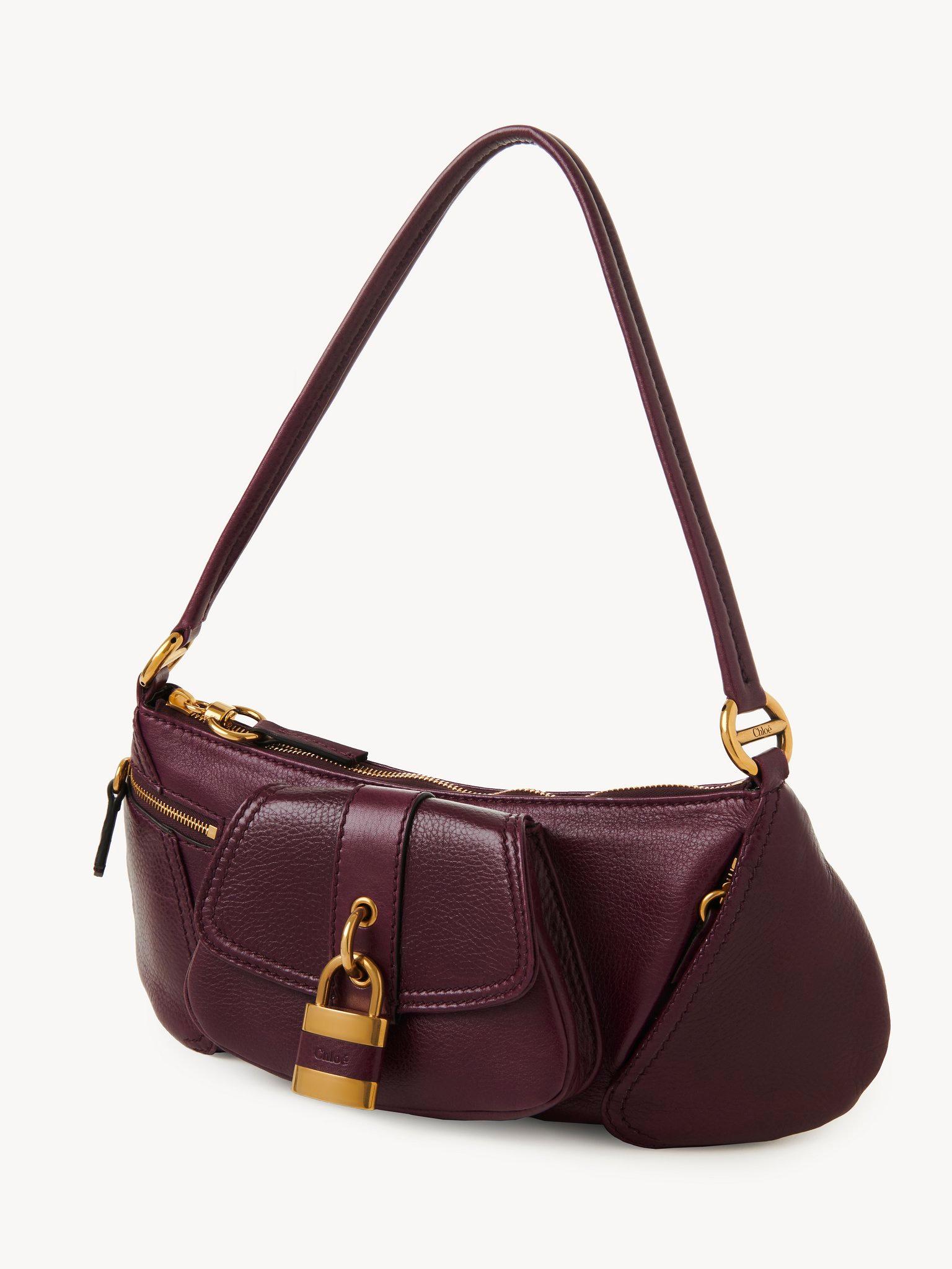 The 99 shoulder bag in grained leather Product Image