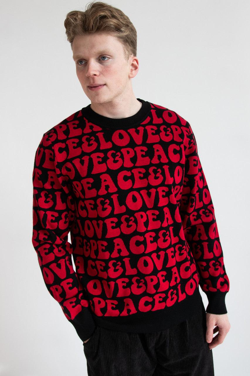Peace Love Sweater Product Image