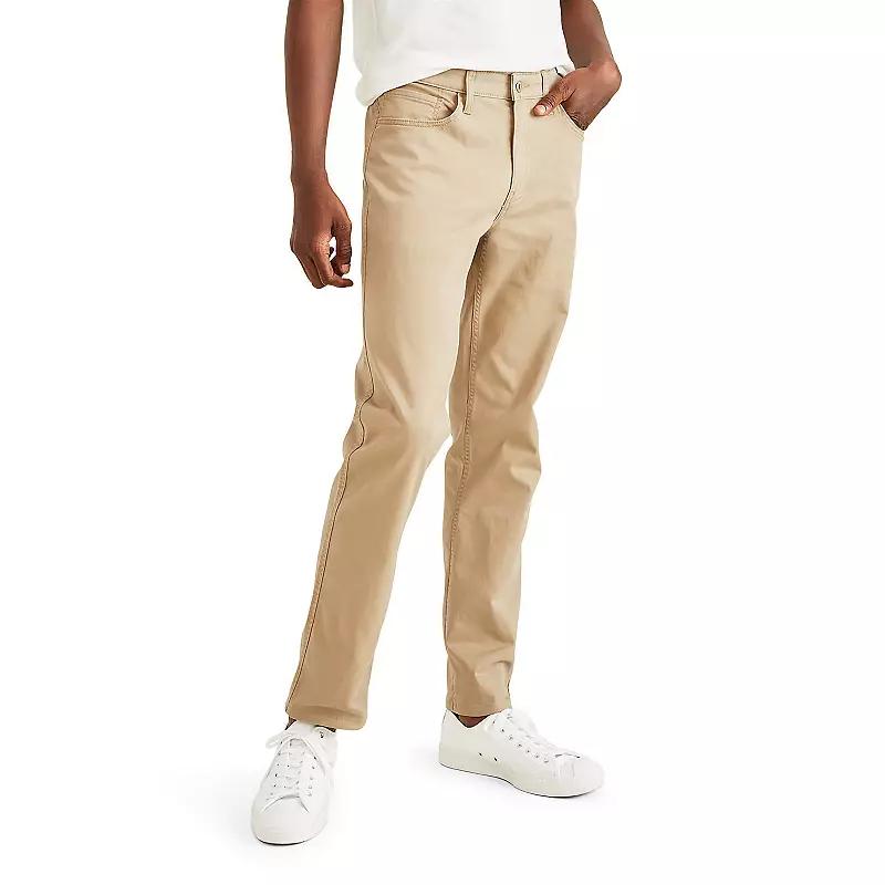 Mens Dockers Jean Cut Khaki All-Seasons Tech Straight-Fit Pants Product Image