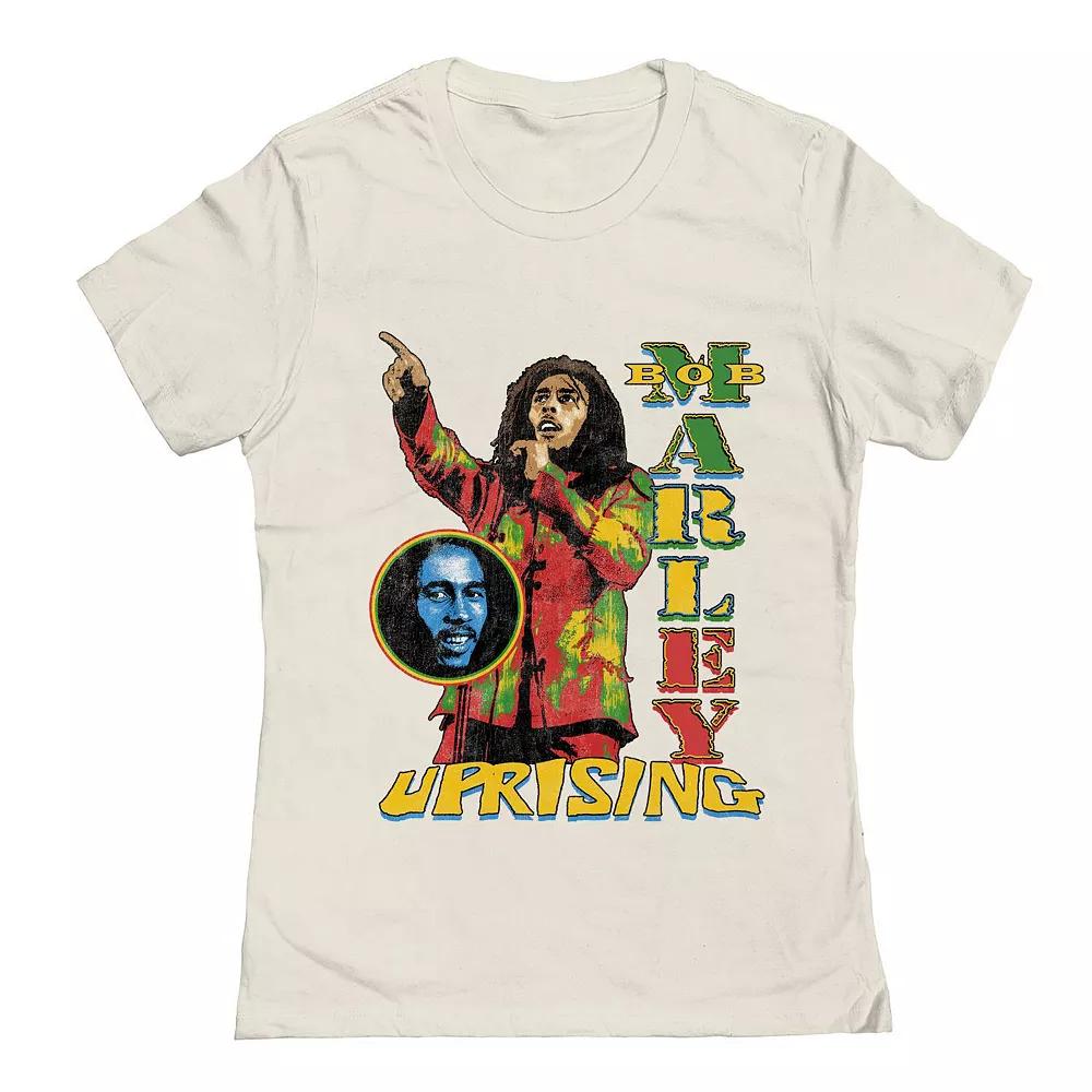 Junior's Bob Marley Uprising Live Graphic Tee, Women's,  Product Image