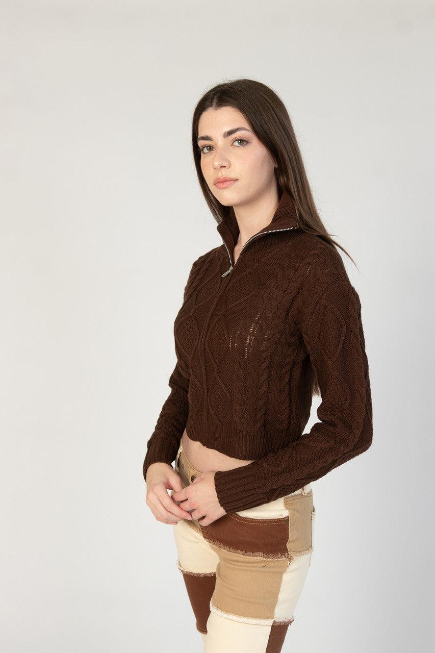 Cable Stitch Cardigan Product Image