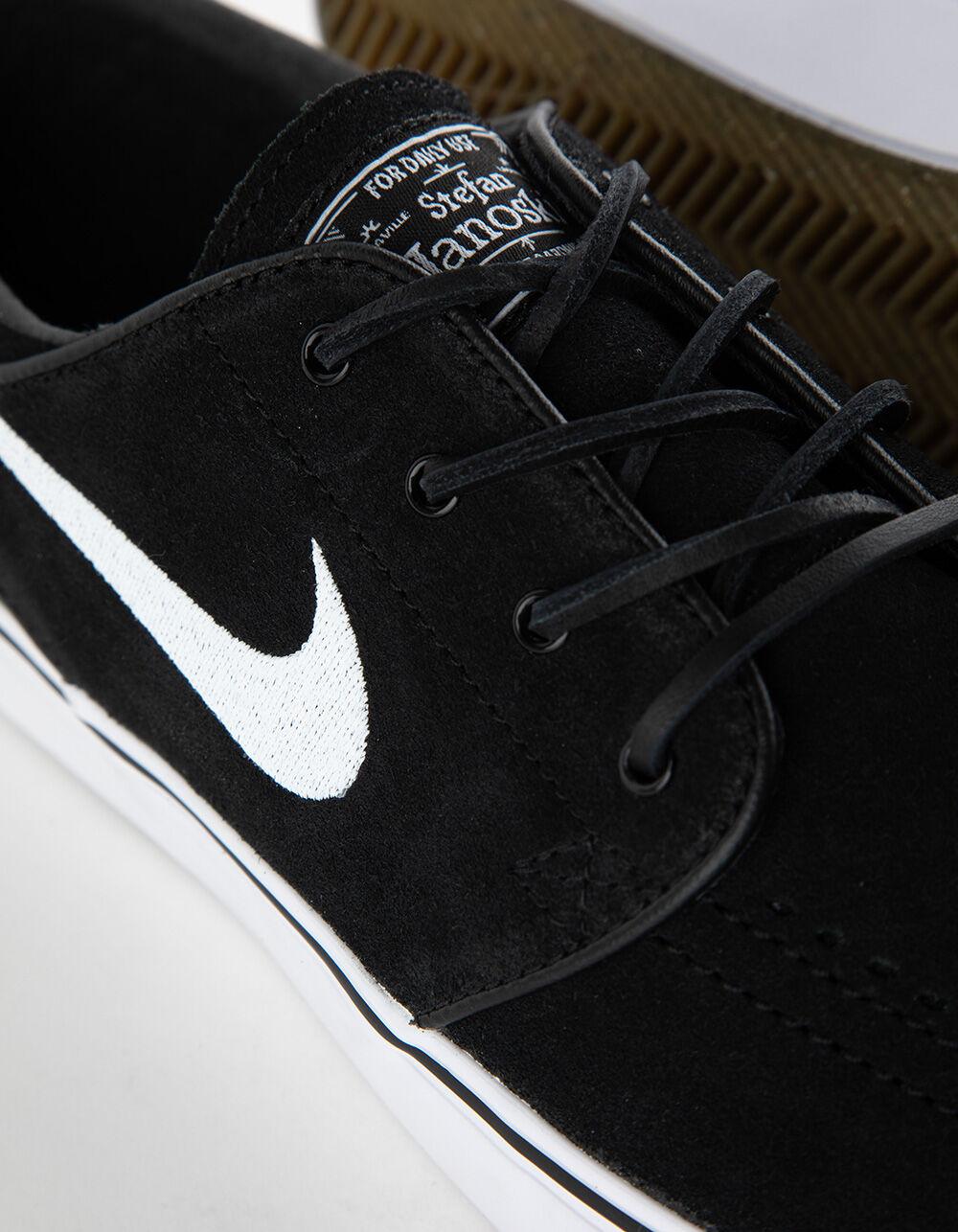 NIKE SB Zoom Janoski OG+ Skate Shoes - BLACK/WHITE Product Image