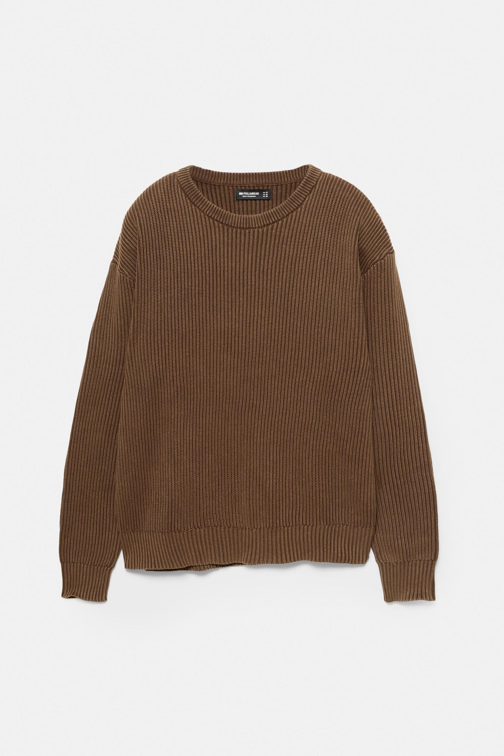 Acid wash knit jumper Product Image