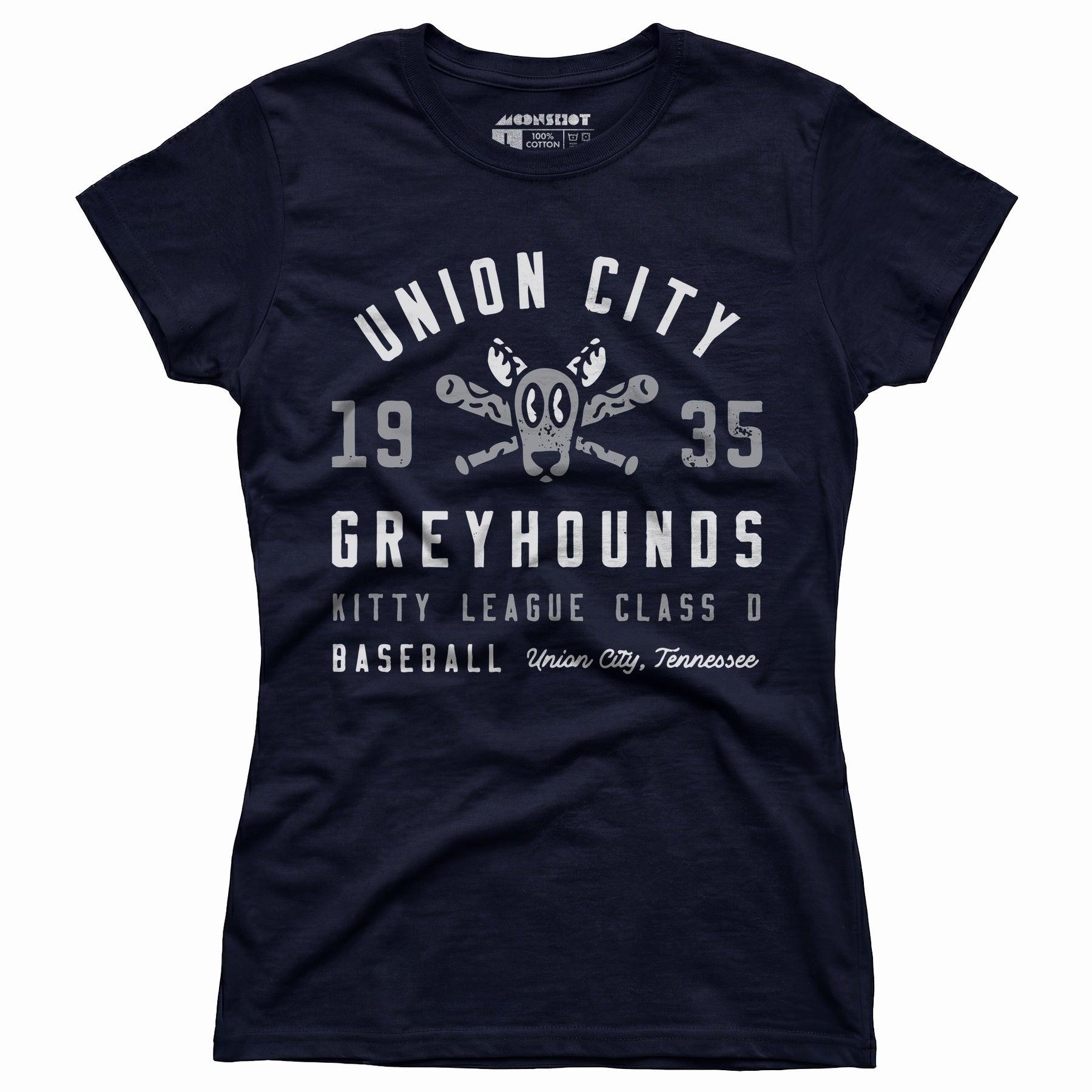 Union City Greyhounds - Tennessee - Vintage Defunct Baseball Teams - Women's T-Shirt Female Product Image