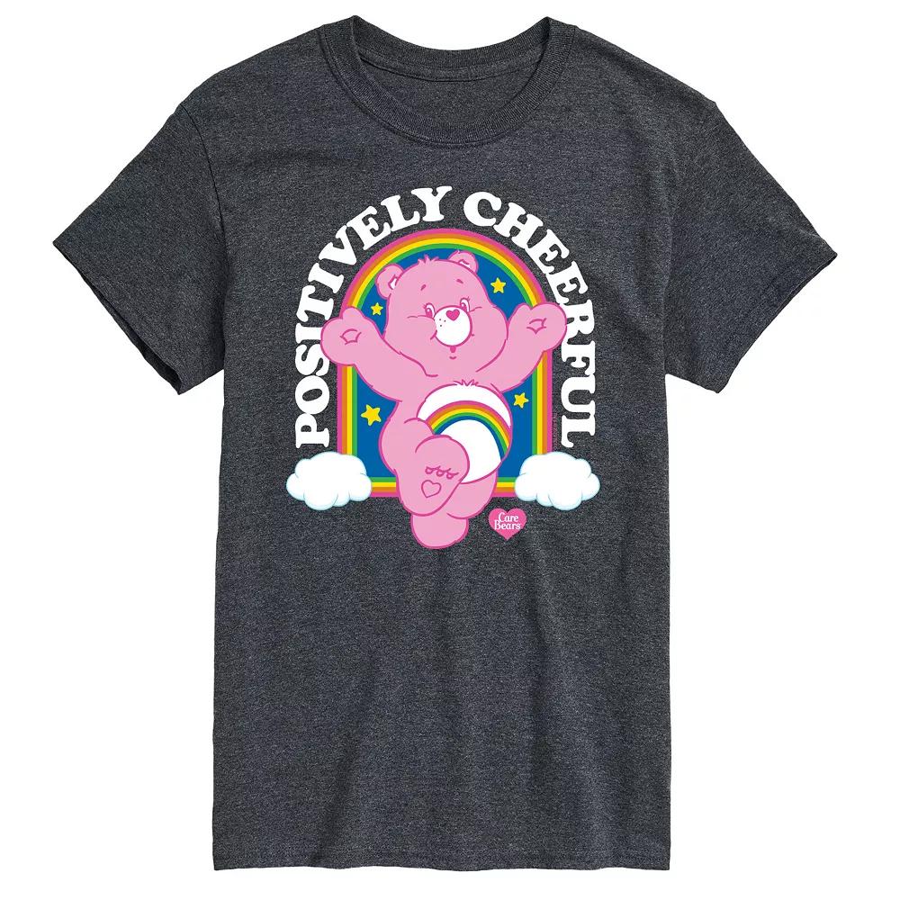 Big & Tall Care Bears Positively Cheerful Graphic Tee, Men's,  Product Image