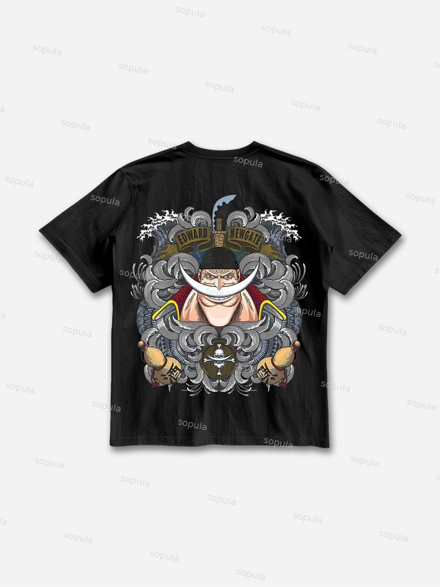 Anime Graphic Legacy Print Cotton T-shirt Product Image