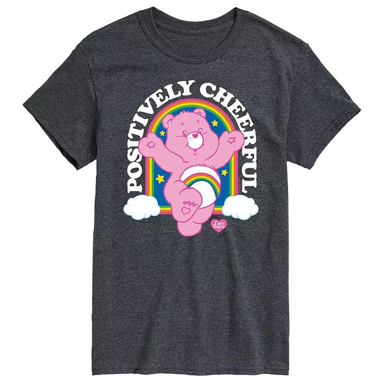 Big & Tall Care Bears Positively Cheerful Graphic Tee, Men's,  Product Image