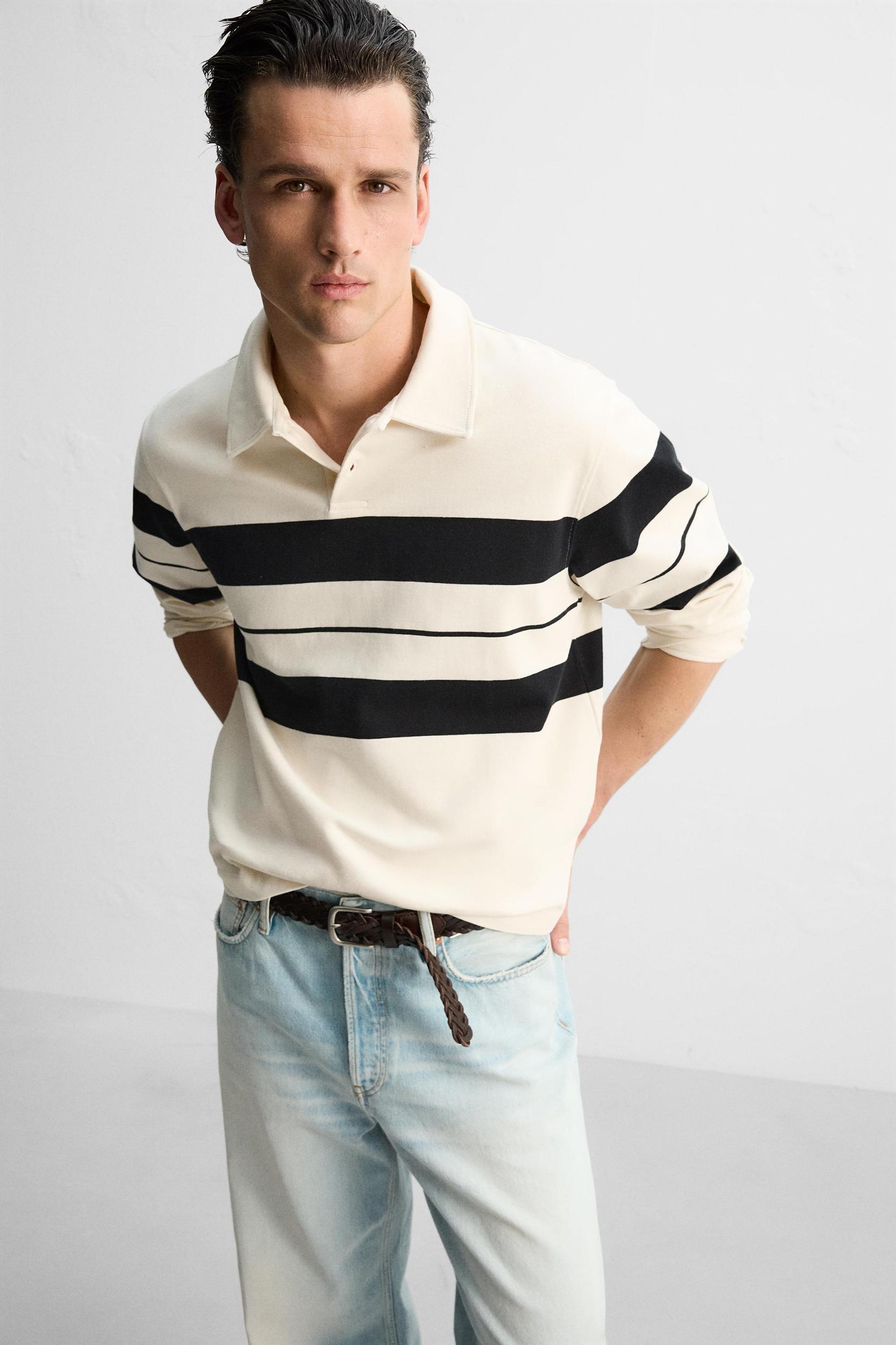 LIMITED EDITION STRIPED POLO SHIRT Product Image